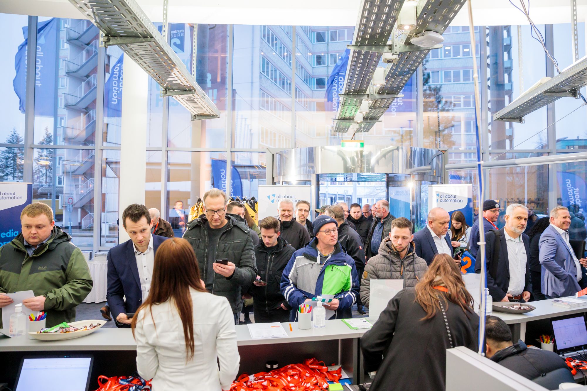 Großer Erfolg der all about automation in Hamburg