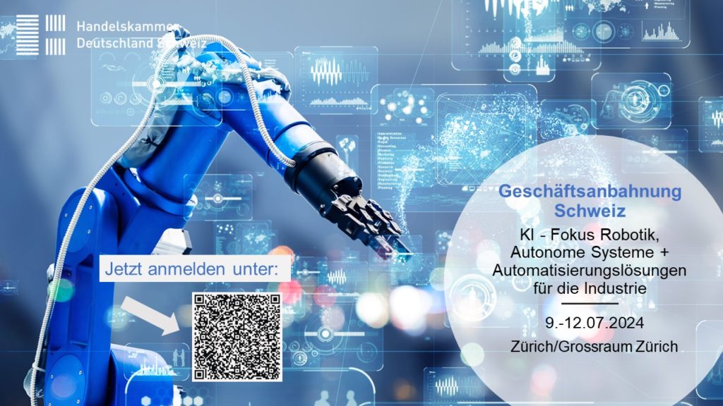 Bild GA Schweiz KI Robotik 2024 mit QR Code 1