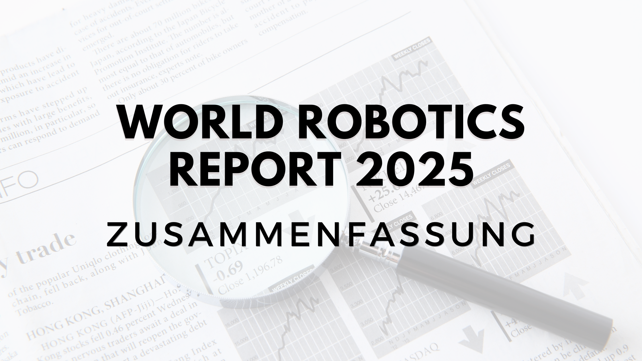 World Robotics Report 2025
